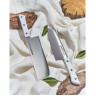Нож Сантоку SAMURA HARAKIRI 175 мм, коррозионностойкая сталь, ABS пластик SHR-0095W/K